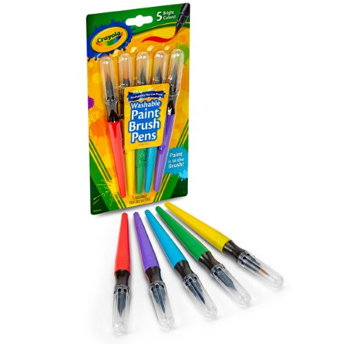 Crayola Washable Paint Brush Pens 5Pk