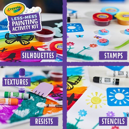 Crayola Less Mess Painting Activity Kit
