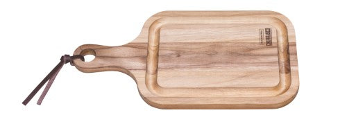 Cutting Board with Handle, Teak Wood 400x210mm - Tramontina