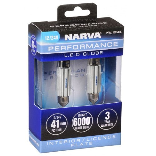 12/24V 41MM LED FESTOON GLOBE