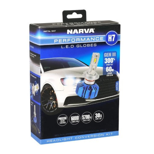 LED GEN III CONVERSION KIT H7 12/24V - NARVA