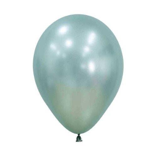 Sempertex 12cm Silk Cool Mint Latex Balloons 826- 50 Pack - Pack of 50