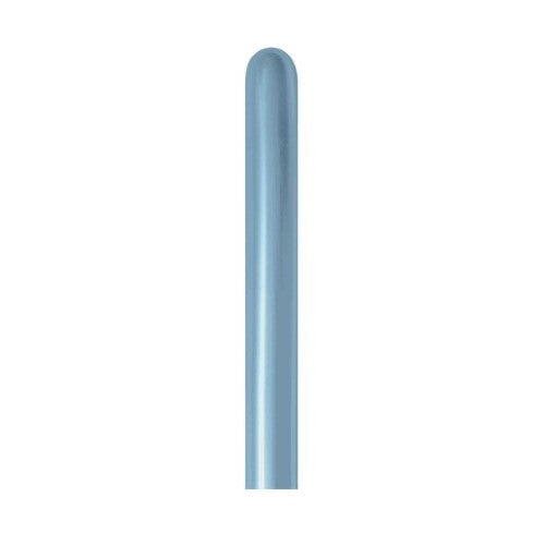 Sempertex 260T Silk Arctic Blue Latex Balloons 839- 50 Pack - Pack of 50