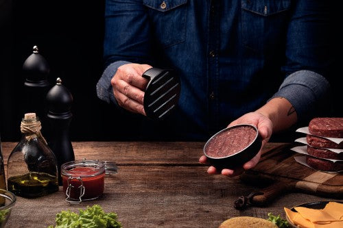 Churrasco Black Barbecue Hamburger Press - Tramontina