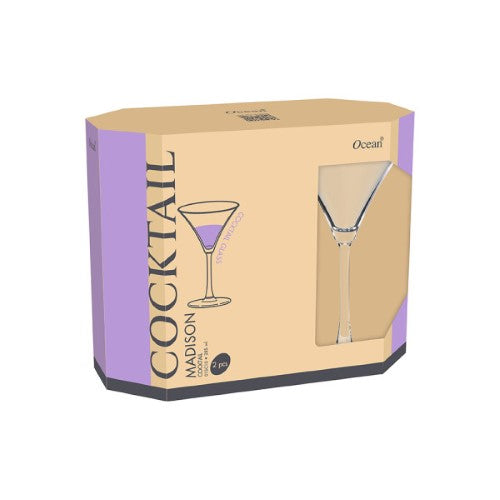 Eco Madison Cocktail Glass 285ml - Set 2 - Ocean