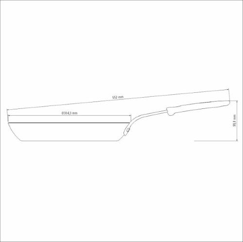 Professional Induction Iron Skillet Frying Pan 30cm - Tramontina