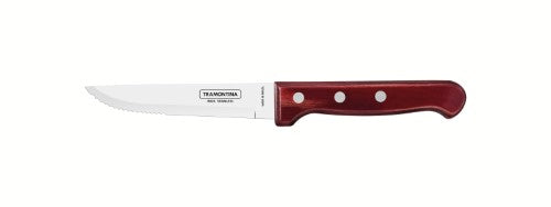 Churrasco Steak Knife Gaucho Polywood Red 5", 12cm - Tramontina