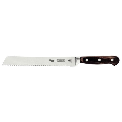 Century Wood Bread Knife 8", 20cm - Tramontina