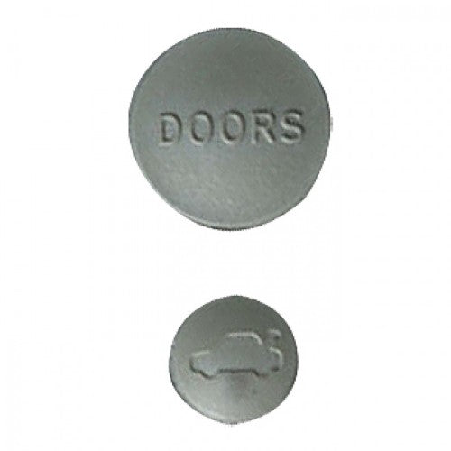 Remote Button Compatible with Toyota 2 Round Button