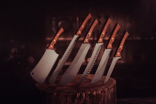 Churrasco Black Collection Meat Knife, 8", 19cm - Tramontina