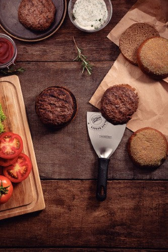 Churrasco Black Barbecue Burger Spatula 4", 11cm - Tramontina