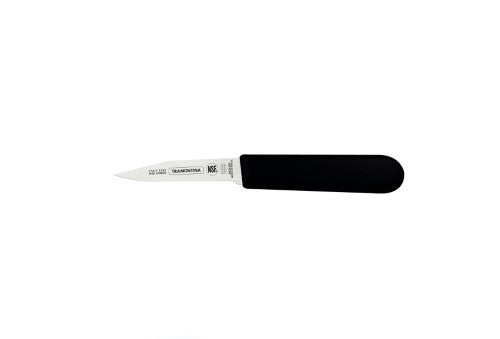 Professional Master Black Paring Knife Tappered 3", 8cm - Tramontina