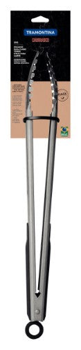 Churrasco Black Barbecue Meat Tong 45cm - Tramontina