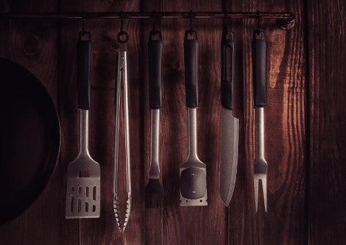 Churrasco Black Barbecue Grill Brush 40cm - Tramontina