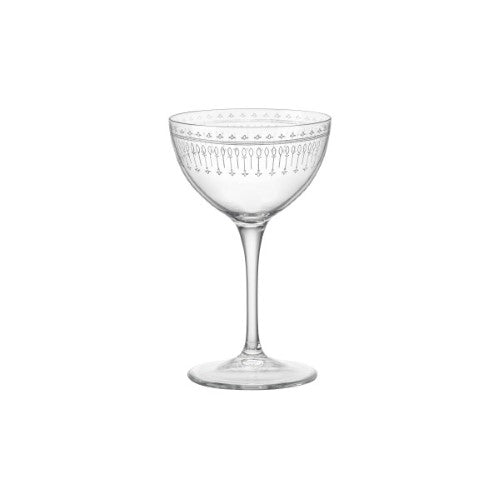 Bartender Art Deco' Martini 235ml - Bormioli Rocco - Set of 6