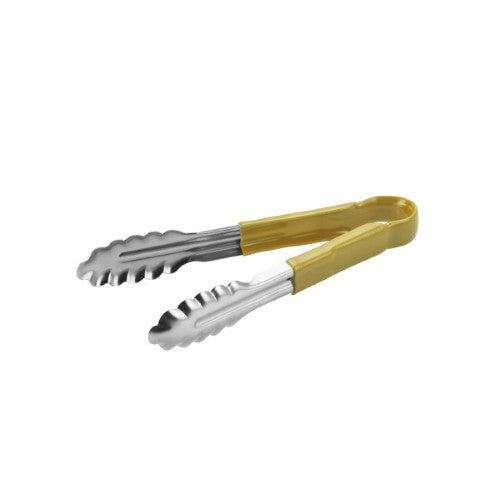 Essentials Tong Stainless Steel Yellow Handle 230mm - Chef Inox