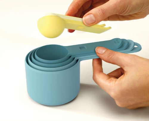 8pc Measuring Cup Set (Opal) - Joseph Joseph Duo