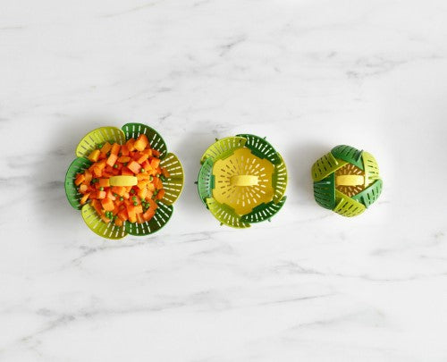 Folding Steamer Basket (Green) - Joseph Joseph Duo