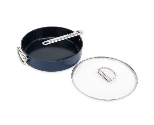 Space 28cm/3.8qt Non-Stick Induction Saute Pan & Lid - Joseph Joseph