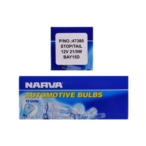Narva - Stop Tail Globe 12v 21/5w Bay15d