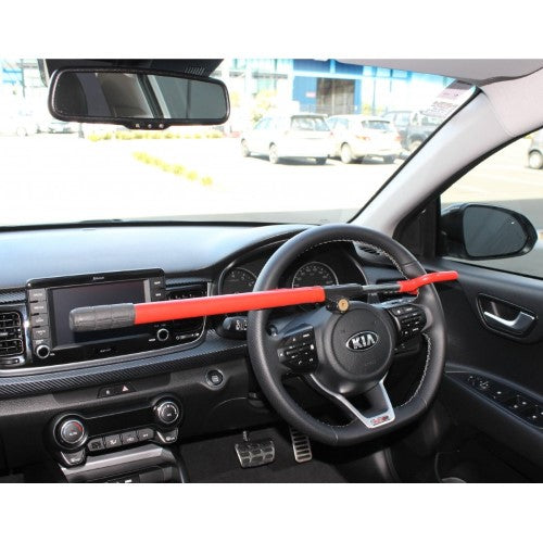 STEERING WHEEL LOCK SS RED