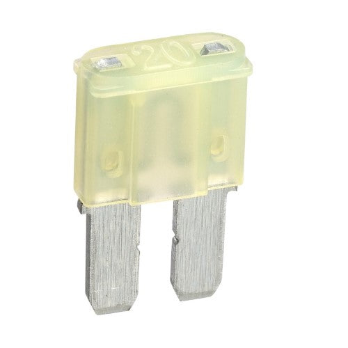 20 Amp Yellow Micro 2 Blade Fuse (Box Of 25)