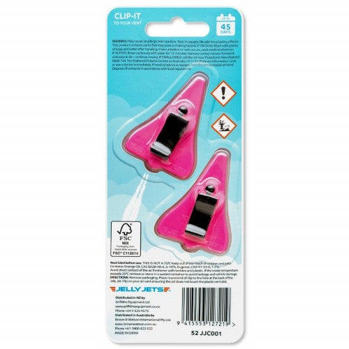 JELLY JETS - CLIP-IT BUBBLE GUM AIR FRESHENER