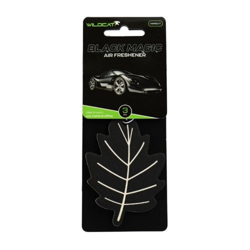 AIR FRESHENER LEAF BLACK MAGIC Pack Of 3