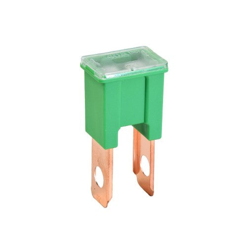 40 AMP GREEN MALE PLUG IN FUSIBLE LINK (Box Of 10)