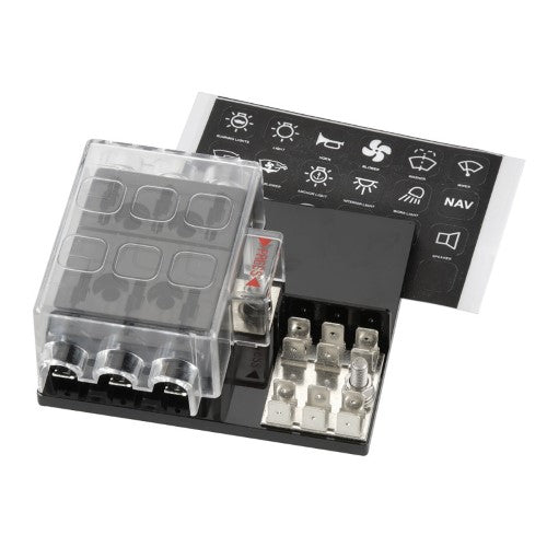 Narva - Fuse Hold 6 Way With Single Grounding