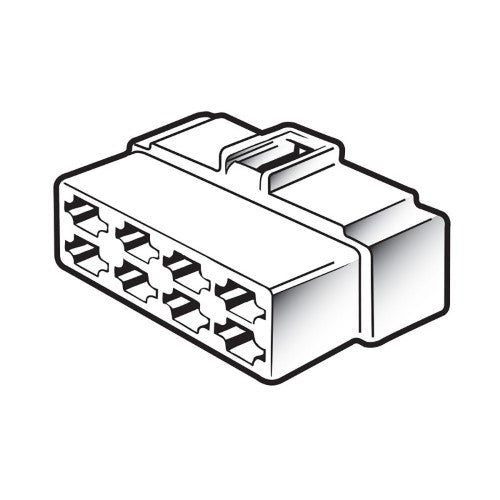 8 Way Female Quick Connector Housing (10 Pack)