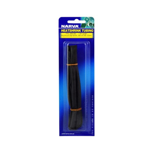 Black Heatshrink - 6.4mm X 1.2m (56616BL)