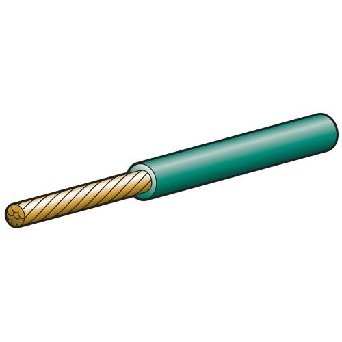 Narva - Cable Sgle 4mm 25amp 30m Green