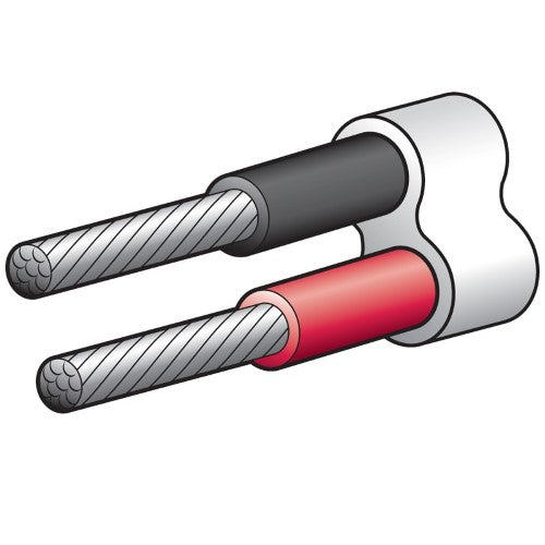 MARINE TWIN SHEATH CABLE TINNED 4.5MM2