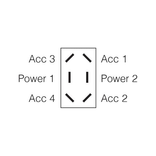 Narva - Switch Tgle Hd 25a Dpdt On/Off