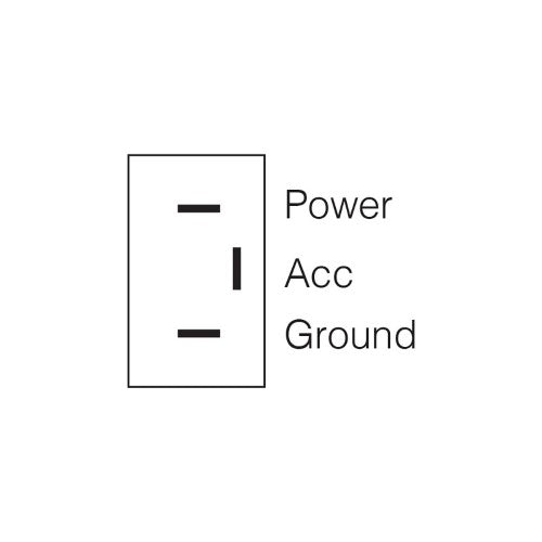 Off / On Heavy-Duty Toggle Switch With Blue Led