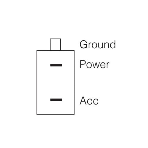 Off / On Toggle Switch With Blue Led