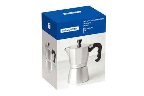 Italian Espresso Coffee Maker 320ml, 6 Cup - Tramontina