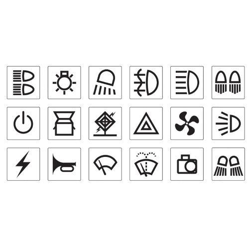 Transport Sticker Set