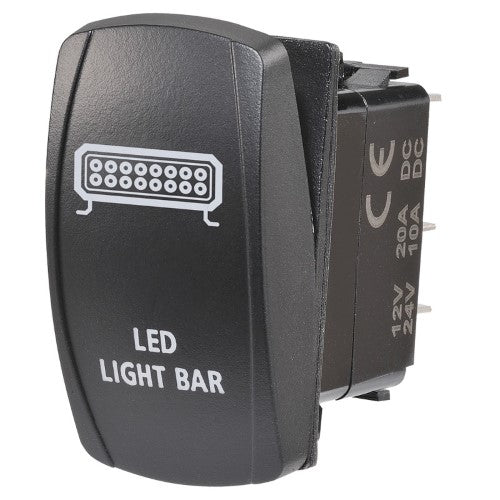12/24V Off/On LED Illuminated Sealed Rocker Switch (63224bl) - Narva