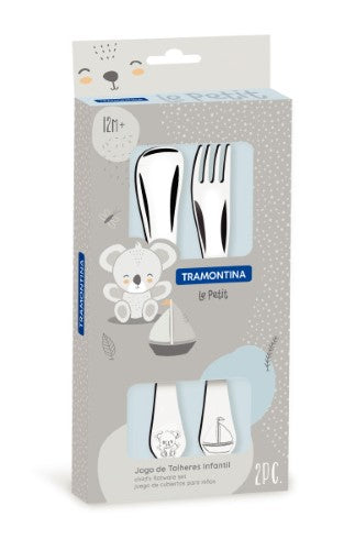 Le Petit Boys Cutlery 2  Piece Set - Tramontina