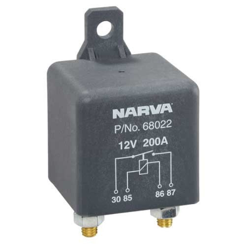 Narva - Relay 12v 200amp H/Duty