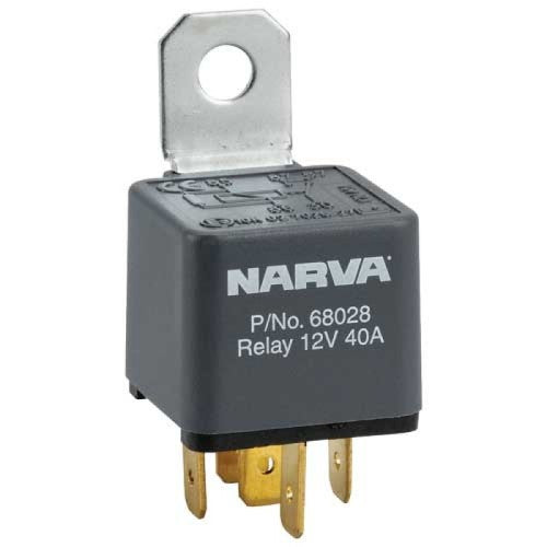 Narva - Relay 12v 5pin 40a Diode