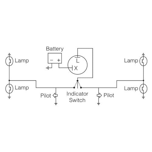 Narva - Thermal Flasher 12v 2 Pin
