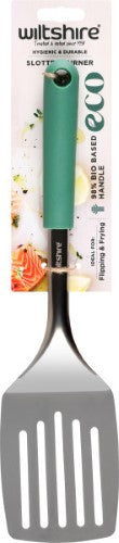 Eco Slotted Stainless Steel Turner - Pine - Wiltshire
