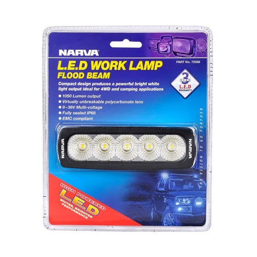 Narva - W/Lamp 9-36v 15w Led 1050 Lumens