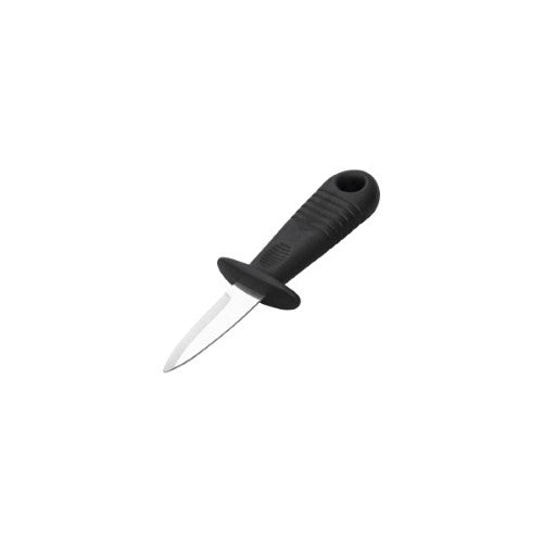 Oyster Knife Stainless Steel with Black Handle 146mm - Chef Inox