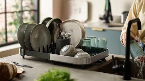Steel Expanding Dishrack - Joseph Joseph Duo