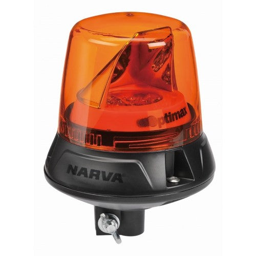 NARVA - OPTIMAX LED ROTATING BEACON AMBER POLE MOUNT