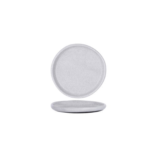 Naturals Ash Grey Round Plate 205x21mm - Tablekraft  - Set of 5